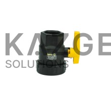 Banjo 2" кран шаровой Union Valve Full Port Poly