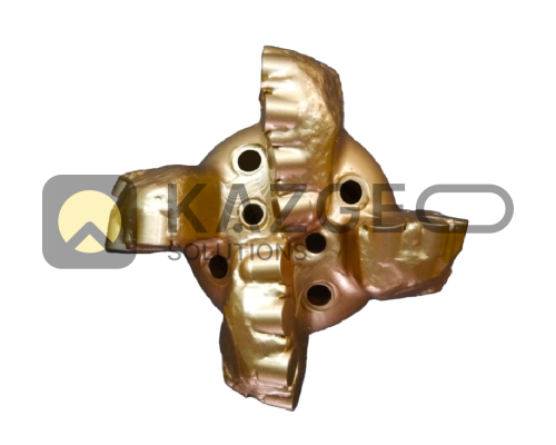 6" PDC долото буровое 16mm режущий зуб 4 Нож 6" PDC долото буровое 16mm режущий зуб 4 Нож