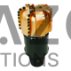 6" PDC долото буровое 13mm режущий зуб 6 Нож
