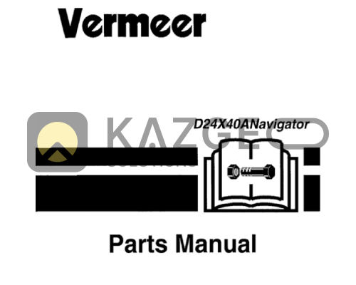Каталог запчастей Vermeer 24x40A