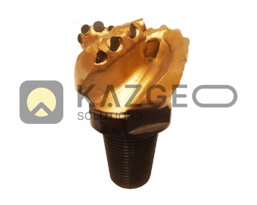 6" PDC долото буровое 13mm режущий зуб 4 Нож 6" PDC долото буровое 13mm режущий зуб 4 Нож
