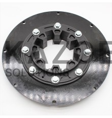 02969 352x8 Жёсткая фланцевая муфта (аналог bowex FLE-PA) для экскаватора Liugong