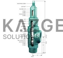 772-2-T Клапан 2" с регуляцией обратного давления