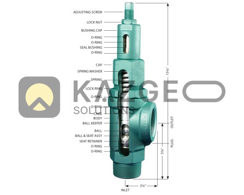 772-2-T Клапан 2" с регуляцией обратного давления 772-2-T Клапан 2" с регуляцией обратного давления