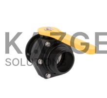 Banjo 3" кран шаровой stubby standard port (фланец Х male NPT)