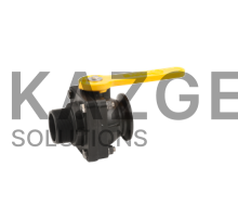 Banjo 2" кран шаровой stubby full port (фланец x male с уплотнениями npt w/tfe)